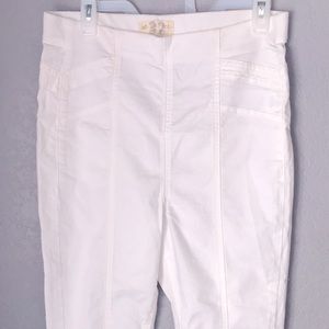 WE THE FREE white high waisted pants